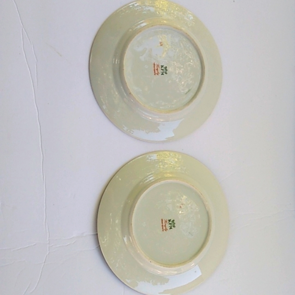 KPM - Vintage Discontinued Kingsley Pattern -7 1/2" Floral Plates - Picture 4 of 7